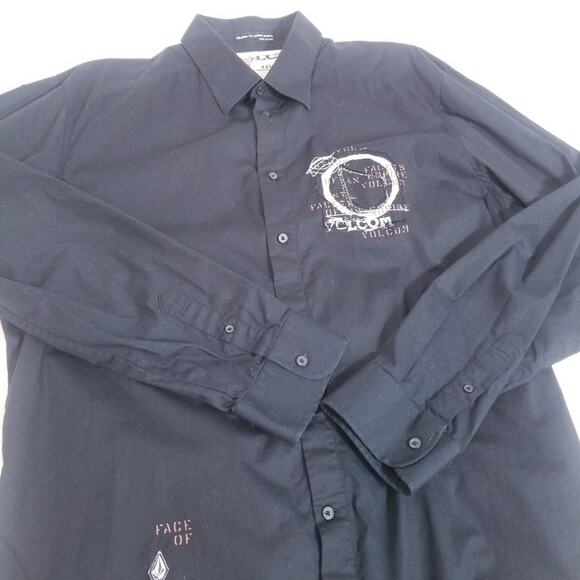 VOLCOM Stone Boardwear Casual Button Front - Picture 9 of 12